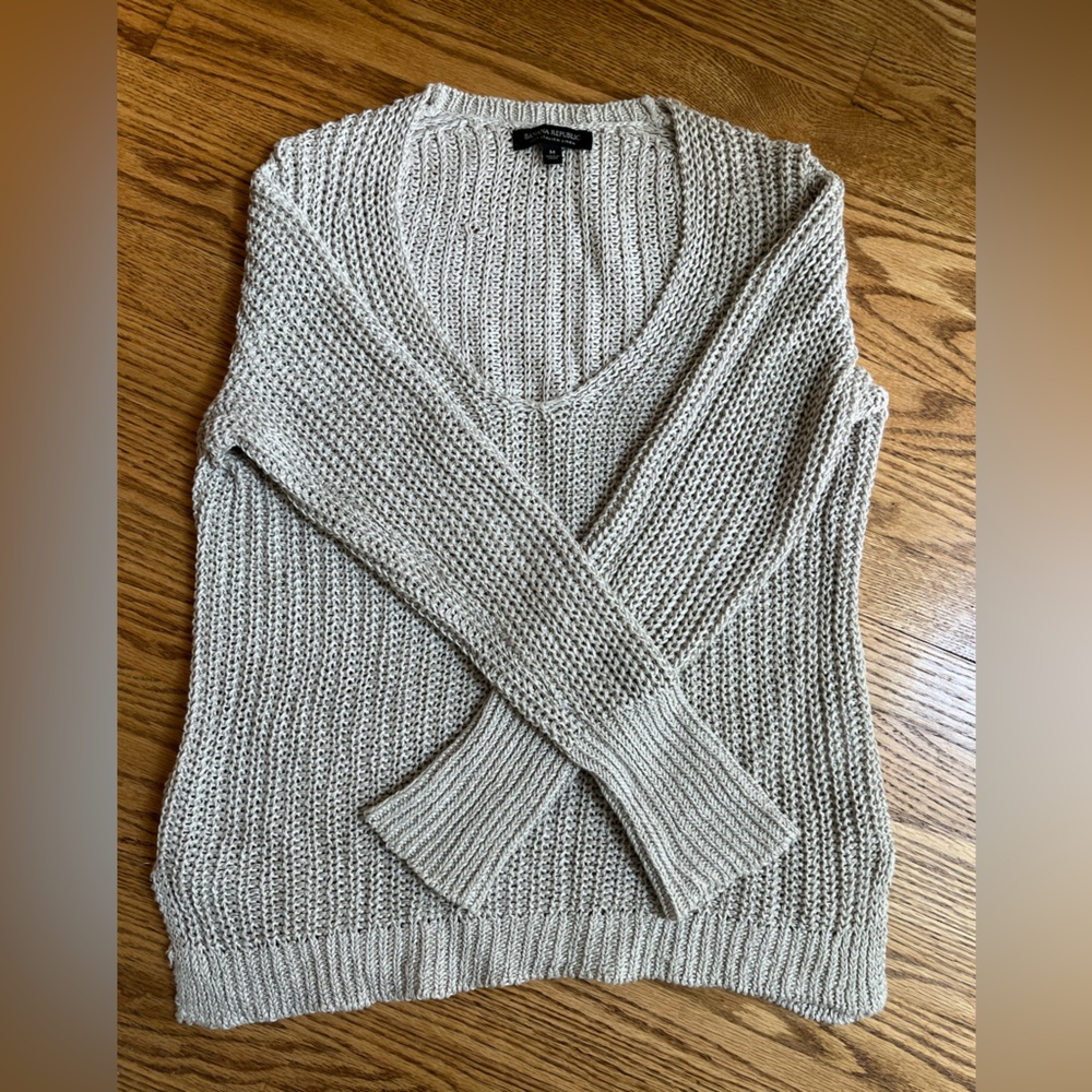 Banana Republic Linen Sweater